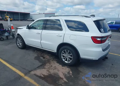 2018 Dodge Durango Sxt Rwd из США, поврежденный, VIN 1C4RDHAG7JC371646